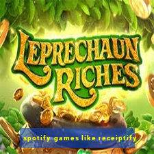 spotify games like receiptify